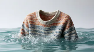 Стираю трикотажный свитер хитовым способом моей свекрови: никогда не теряет форму и мягкость - нужны только эти 3 вещи