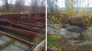 Жители Владимирской области пожаловались на аварийное состояние очистных сооружений в селе Гатиха