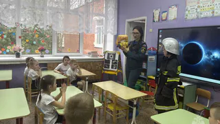 МЧС провели урок пожарной безопасности в детском саду Владимира