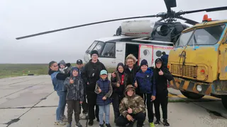 Усинский район готовится к вертолетным рейсам для детей оленеводов