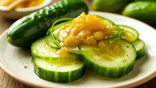 Огурцы в медово-горчичном соусе — готовятся за 5 минут, а вкус будто мариновали целые сутки