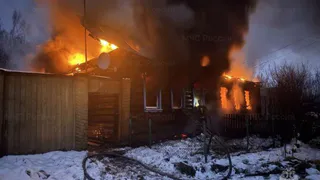 Житель Канашского округа пострадал при пожаре