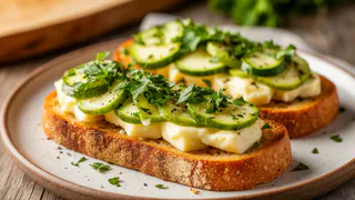 Трачу всего 5 минут, а получается так вкусно, как "комплемент от шеф-повара" в ресторане: закуска с обычными кабачками