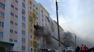 В Нижнекамске на Вахитова начался пожар в квартире