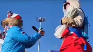 Предложение руки и сердца получила сноубордистка из Магнитогорска после выступления на Спартакиаде
