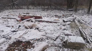 Вблизи Красной Горбатки обнаружили несанкционированную свалку