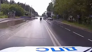 Опасная погоня в Сыктывкаре: полиция задержала пьяного мотоциклиста