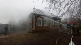 В Рязанской области горели два дома