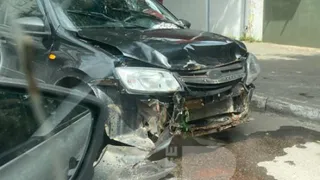 В центре Рязани произошло ДТП на оживленном перекрестке