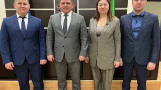 Коллективу представлен новый судья Нижнекамского городского суда