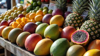 Питахайя, кокос с трубочкой и арбуз в феврале: экзотика теперь в Таборах, а не только в премиум-магазинах Минска