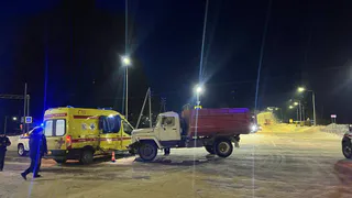 В Коми ГАЗ протаранил реанимобиль на перекрестке Визинги