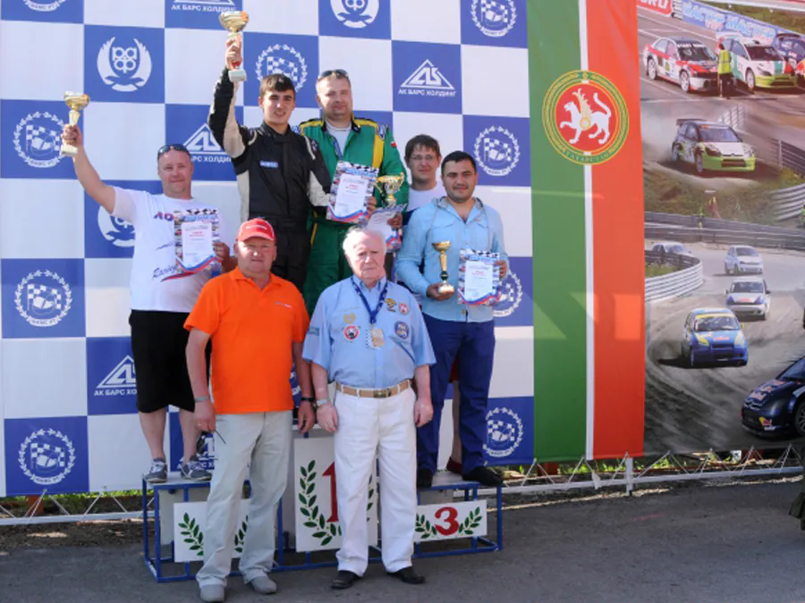 Нижнекамец стал первым на гонках российского масштаба