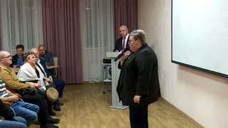 Префект Московского района Рязани Трусов провёл публичный отчёт