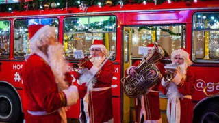 24 декабря в Рязани начнет курсировать автобус с новогодним оркестром 