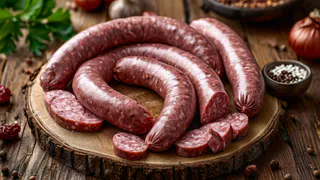 Не колбаса, а мечта гурмана — сочная и с жирком: идеально на бутерброды — и в магазин бежать не нужно 