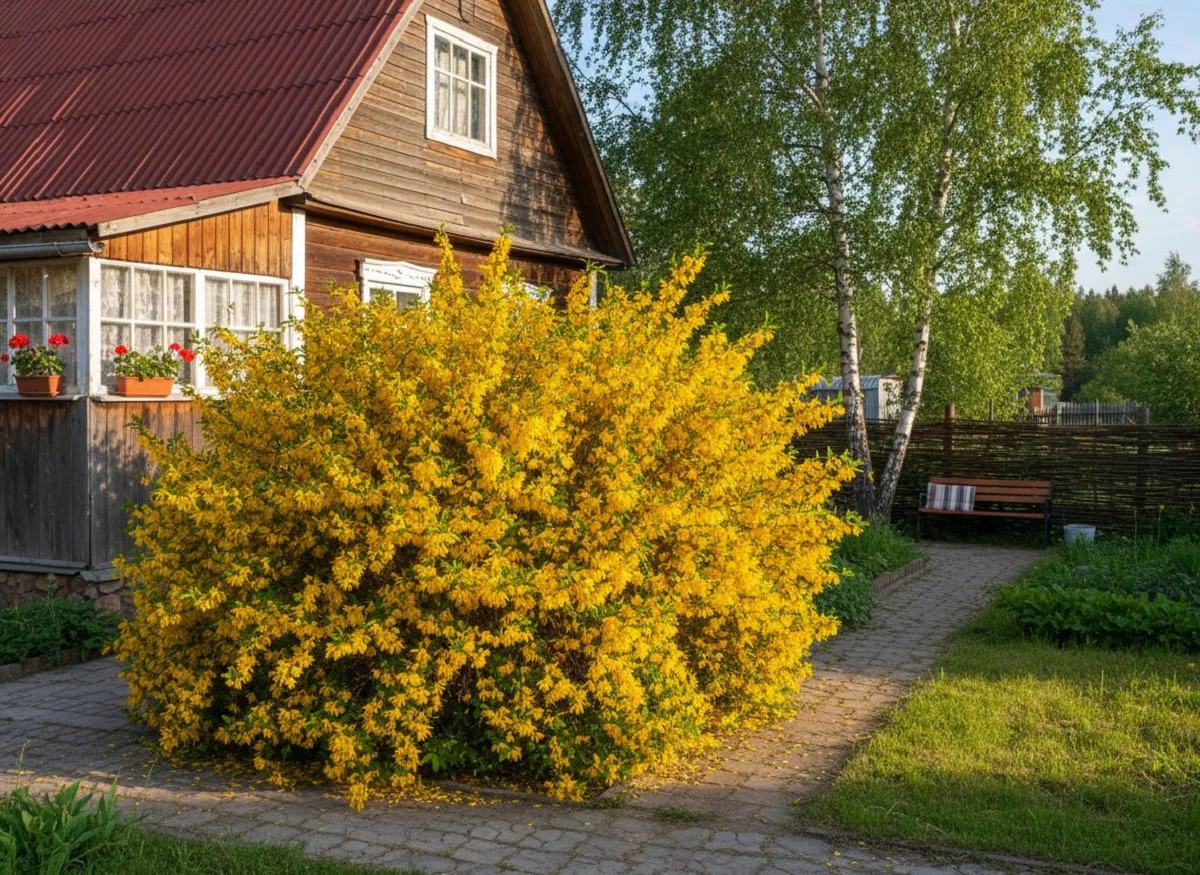 Новый хит для дачи: кустарник, который светится жёлтым - красив и неприхотлив