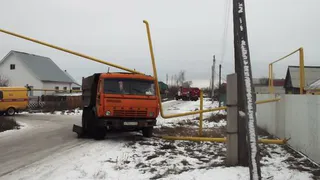 В Нижнекамском районе по вине «КАМАЗа» отключили газ