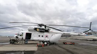 В Республику Коми прибыл новый вертолет Ми-8 МТВ