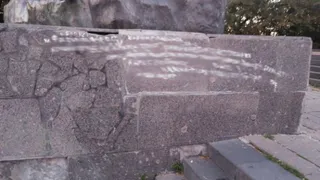 Вандалам приглянулся памятник Пересвету в Брянске