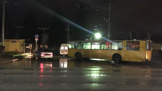 В Рязани водитель троллейбуса сбил пешехода