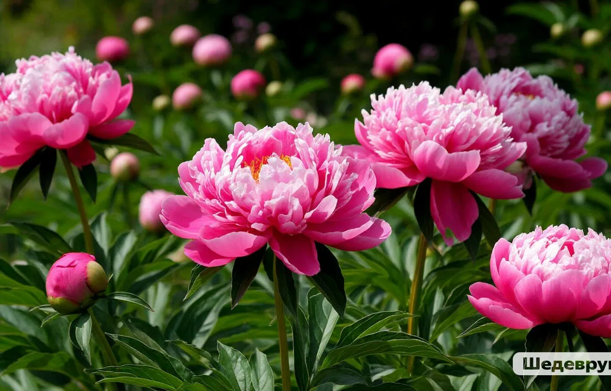 Для стимулирования цветения пионов - обязательно: засыпаю 15 грамм в ведро во время образования бутона