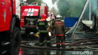 В Захаровском районе сгорела животноводческая ферма