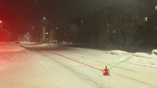 В Инте пешеход вышел под колеса легковушки