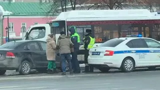 На площади Ленина в Рязани пострадали 5-летняя девочка и её 44-летняя бабушка