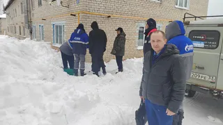 В Судогодском районе 39 человек остались без газа и света после схода снега с крыши