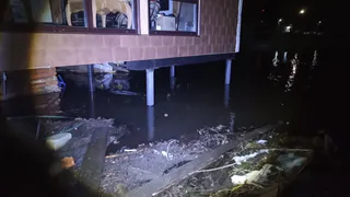 В Сапожке подтопило сразу восемь приусадебных участков из-за дождей