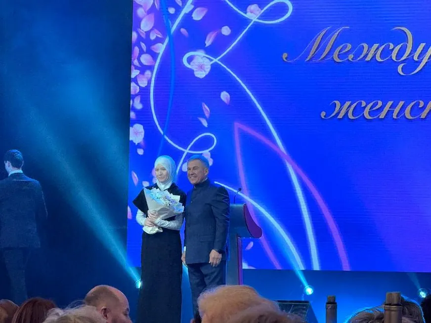 Жительница Нижнекамска удостоена медали «Ана даны — Материнская слава»