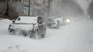 Снежная стихия над Татарстаном