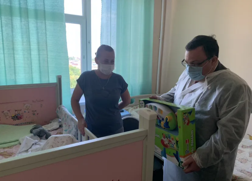 Подробности первого полета медицинского вертолета: на борту была годовалая девочка