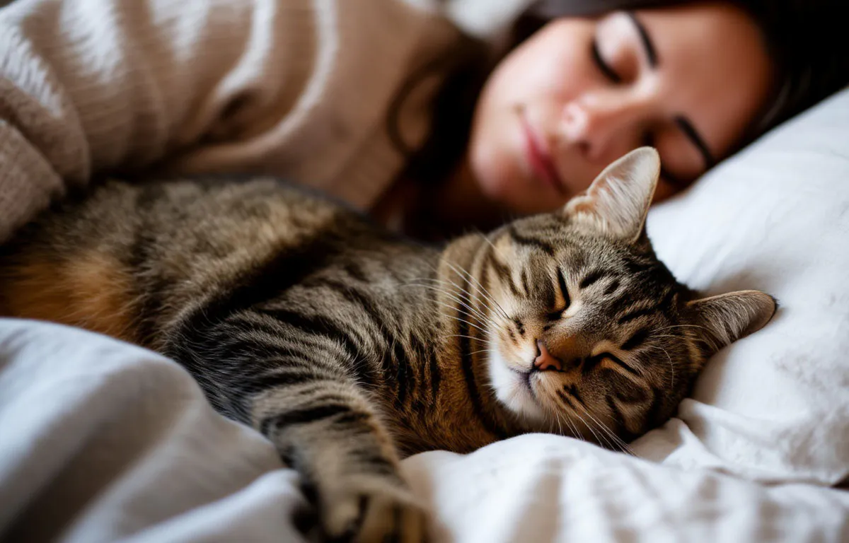 Как кошки решают, с кем из хозяев спать и что влияет на их выбор