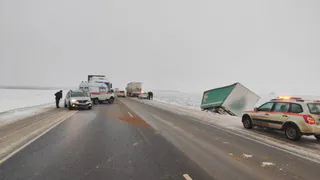 В Ряжском районе в ДТП с фурой пострадала 60-летняя пассажирка Renault