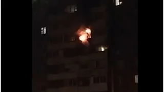 Ночной пожар произошел в Магнитогорске: огненное испытание для девятиэтажки