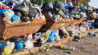 Мусорная площадь: в селе Александрово перестали вывозить помойку