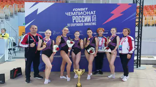 Владимирские гимнастки впервые стали чемпионками России в командном многоборье
