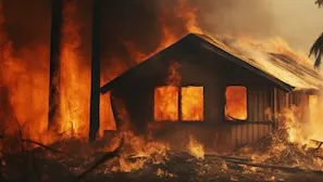 В Александровском районе ликвидировали возгорание, грозившее уничтожением всей деревни Соколово