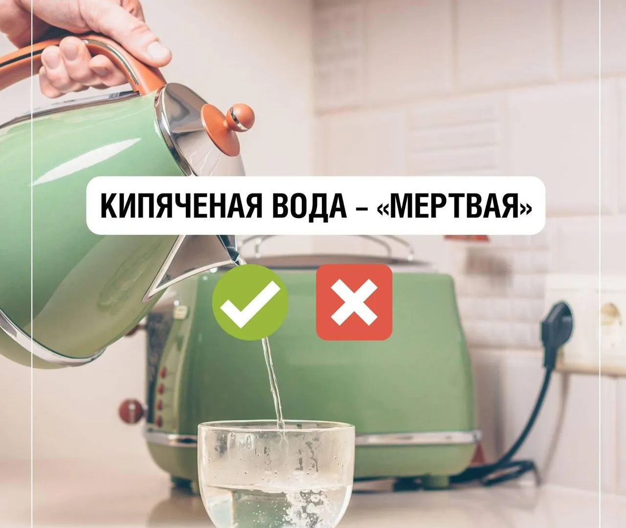 Кипяченая вода – мертвая?