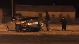 На Михайловской трассе столкнулись три автомобиля