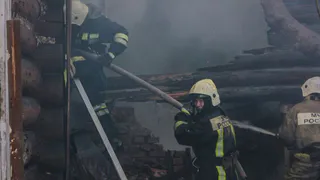 Есть пострадавший: в Касимовском районе сгорел жилой дом