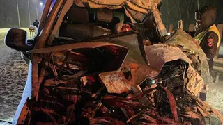 Под Рязанью в ДТП с микроавтобусом и снегоуборщиком пострадали 6 человек