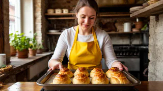 Смешиваем кефир с майонезом - и через 15 минут целая гора лакомства к чаю готова: домашние едят с удовольствием, не остановить