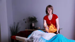 В чём секрет массажа с огоньком?