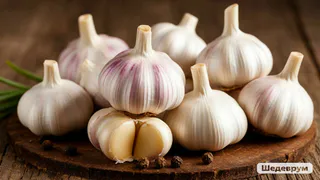 С 28 мая до 5 июня чесноку — обязательно: размешиваем 20 грамм в воде — и головки вырастут размером с кулак, сочными и ядреными