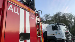 В центре Рязани пожарные оперативно ликвидировали возгорание 