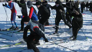 На «Лыжню России» в Нижнекамске вышли около 5 тысяч человек