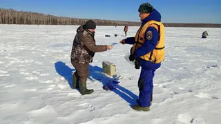 Жителей Рязанской области предупредили об опасности выхода на весенний лёд
